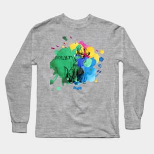 Loyalty Print Long Sleeve T-Shirt